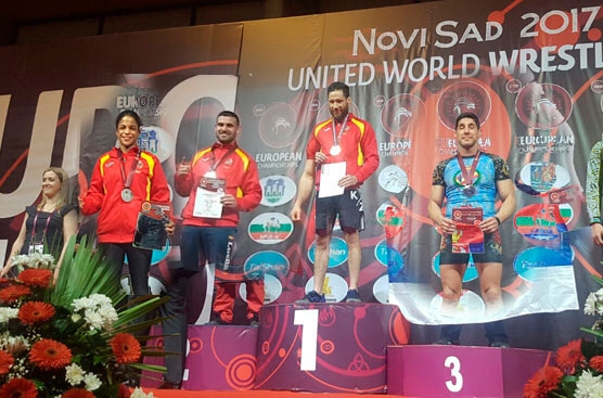 1 Oro, 2 Platas y 1 Bronce en el Europeo de Grappling