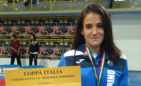 Blanca Rodríguez Oro en la Copa de Italia
