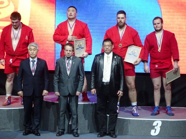 David Fernández Bronce en la "Copa del Mundo de Sambo"