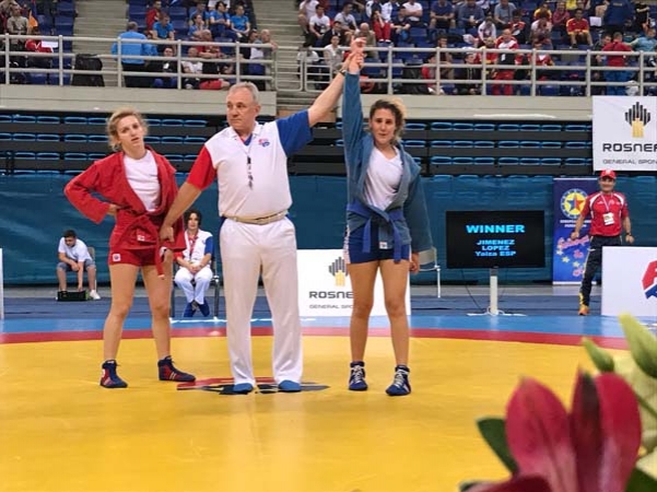 Yaiza consigue la Medalla de Bronce en el Europeo de Sambo