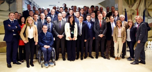 María José Rienda, Presidenta del CSD con las Federaciones Españolas