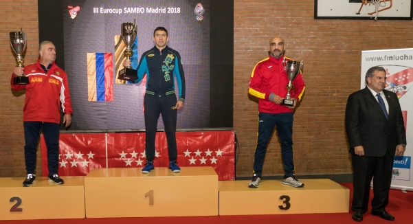 14 Medallas EuroCup Sambo y Combat Sambo