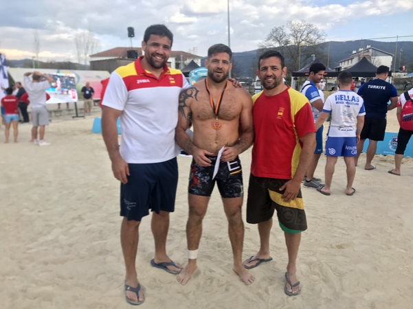 Pedro Tercero en el Mundial Ranking Series de Lucha Playa