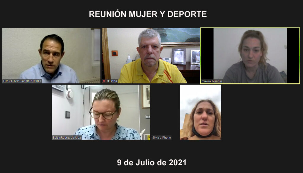 Reunión Mujer y Deporte