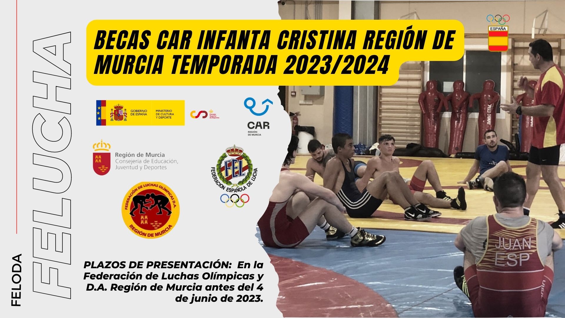 BECAS CAR REGION MURCIA 2024