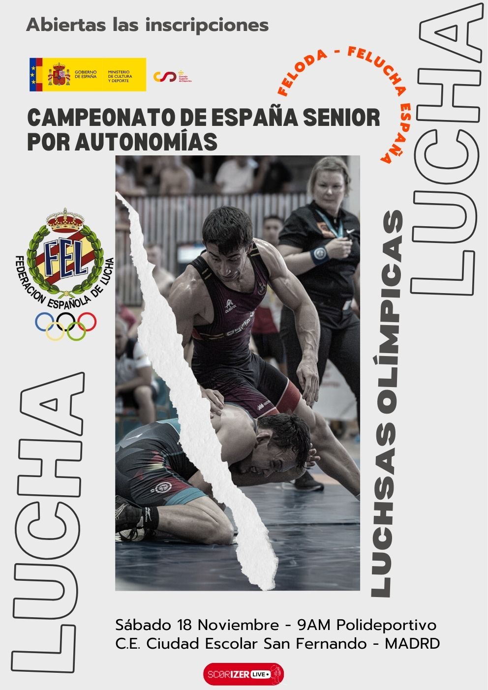 CTO DE ESPAÑA POR AUTONOMIAS 2023